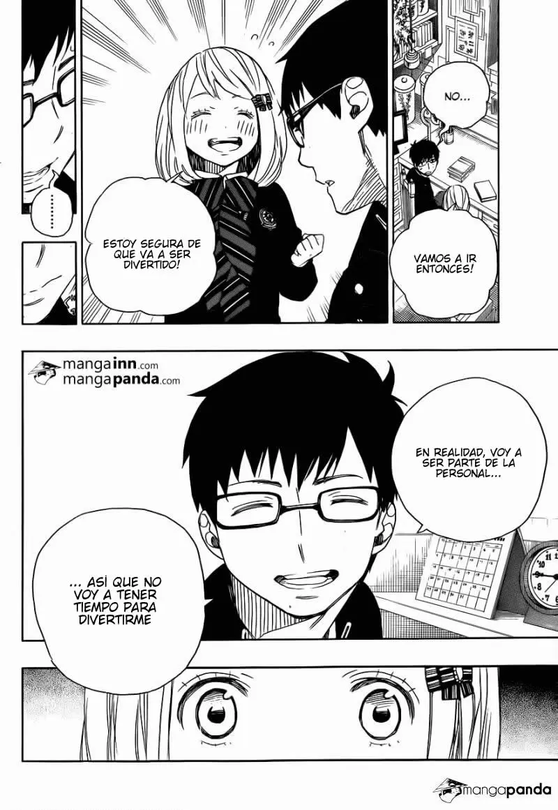 Ao no Exorcist capítulo 46, página 18