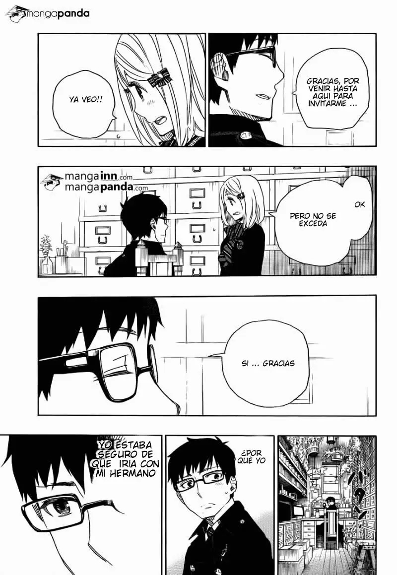 Ao no Exorcist capítulo 46, página 19