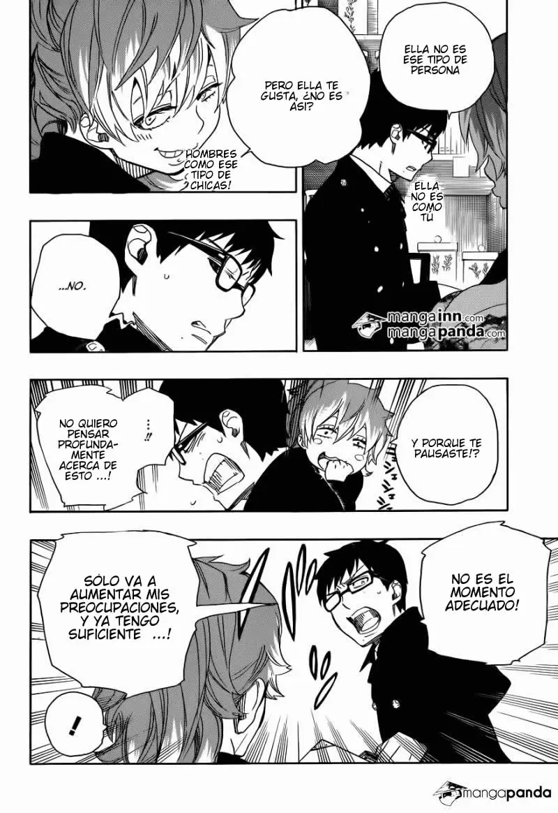 Ao no Exorcist capítulo 46, página 22