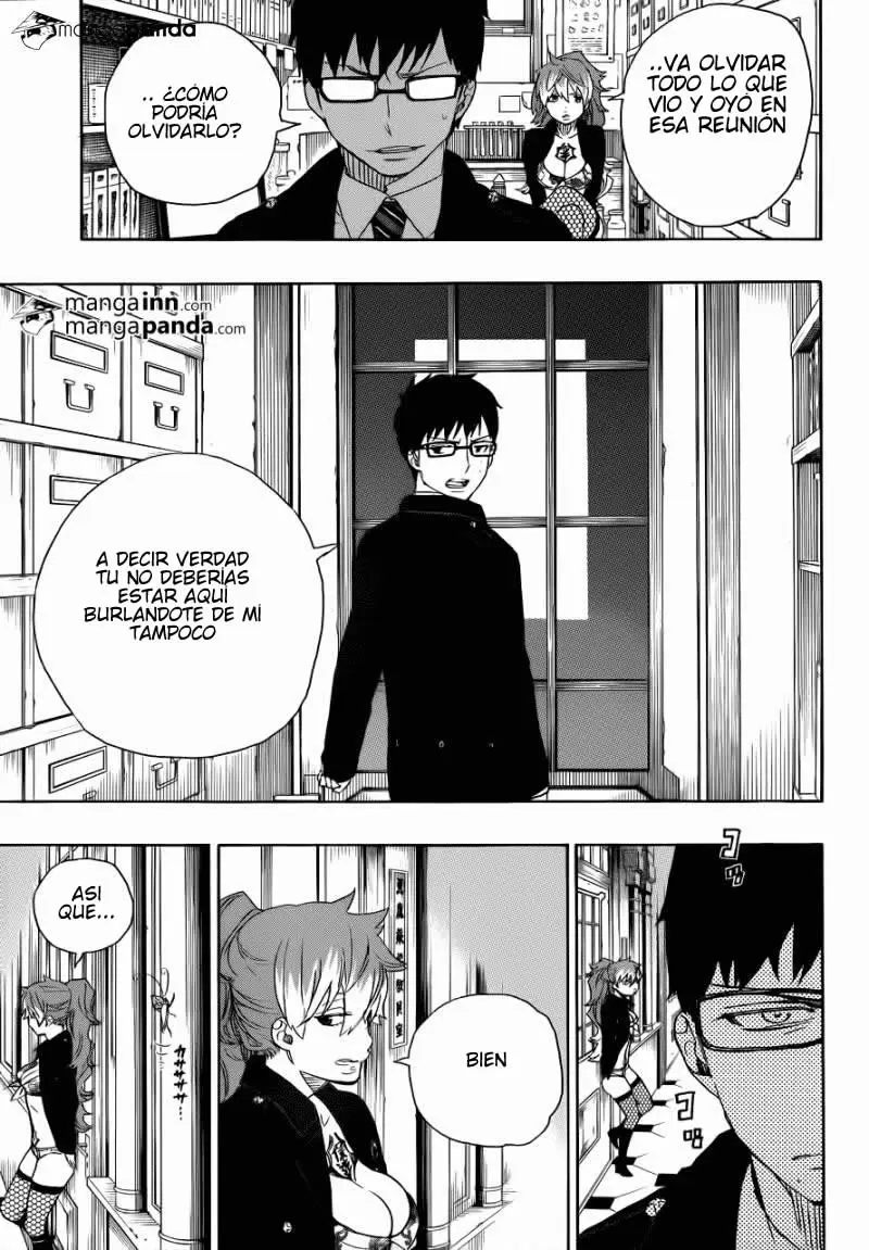 Ao no Exorcist capítulo 46, página 23