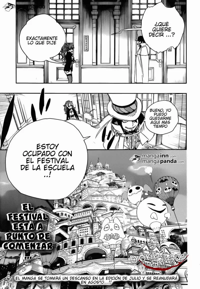 Ao no Exorcist capítulo 46, página 27