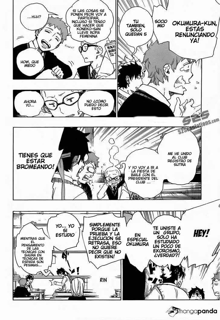 Ao no Exorcist capítulo 47, página 14