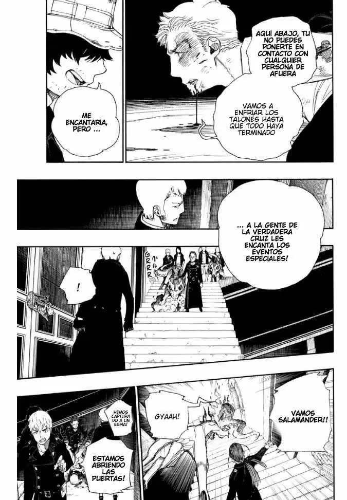 Ao no Exorcist capítulo 48, página 8