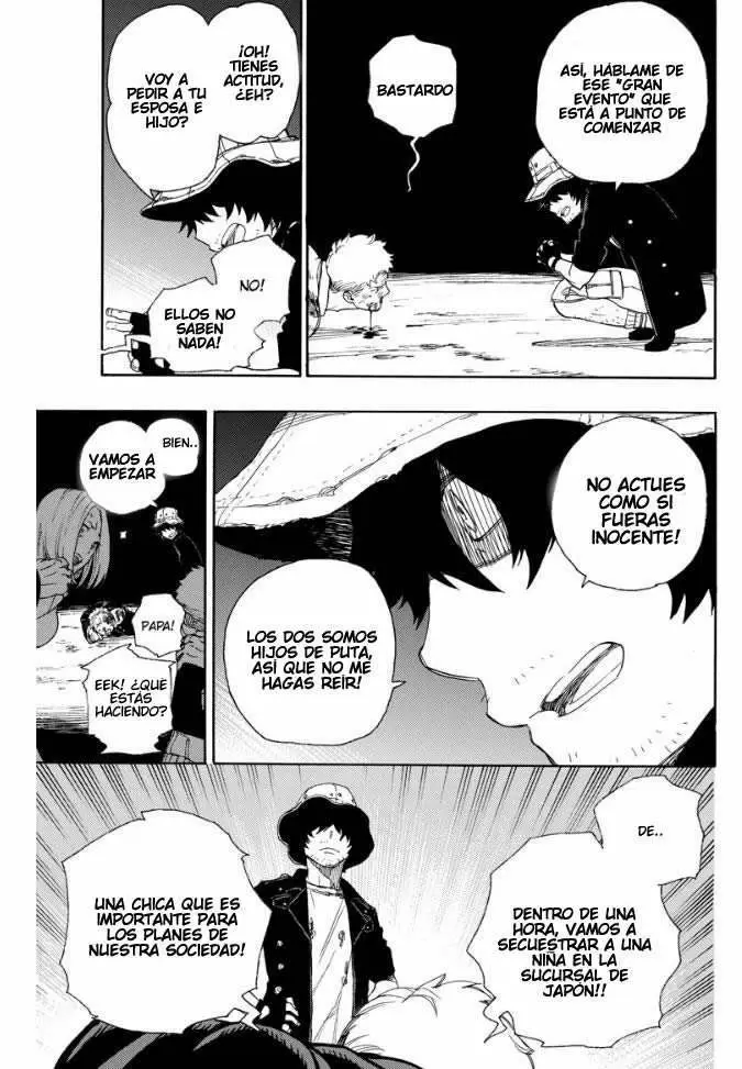 Ao no Exorcist capítulo 48, página 10