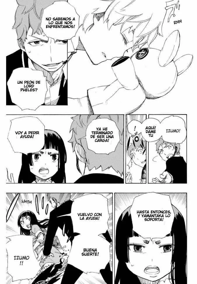 Ao no Exorcist capítulo 48, página 34