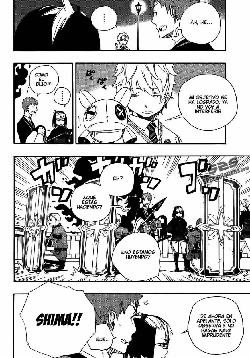Ao no Exorcist capítulo 49, página 8