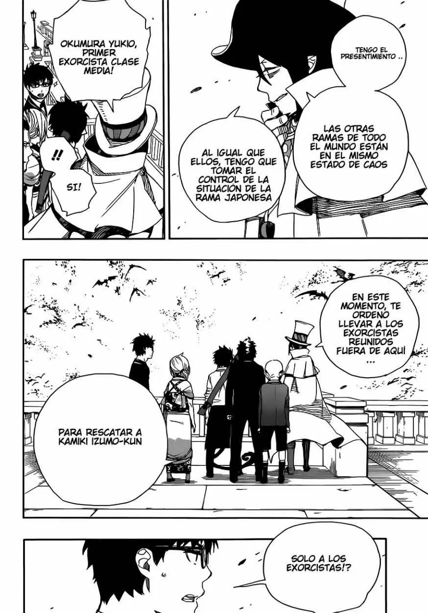 Ao no Exorcist capítulo 49, página 33