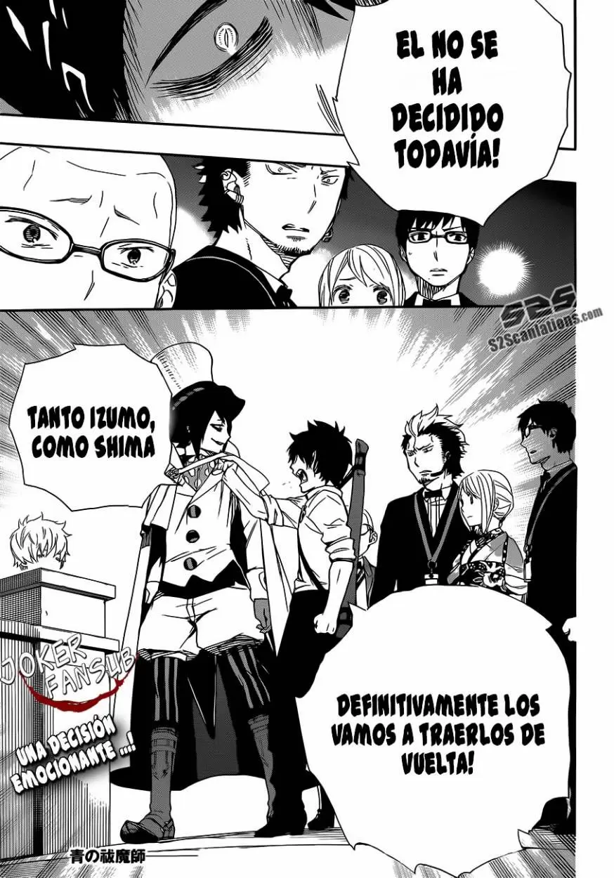 Ao no Exorcist capítulo 49, página 36