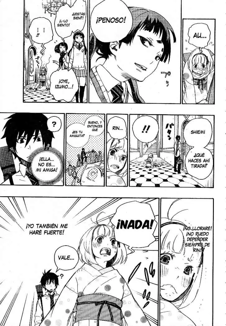 Ao no Exorcist capítulo 5, página 4