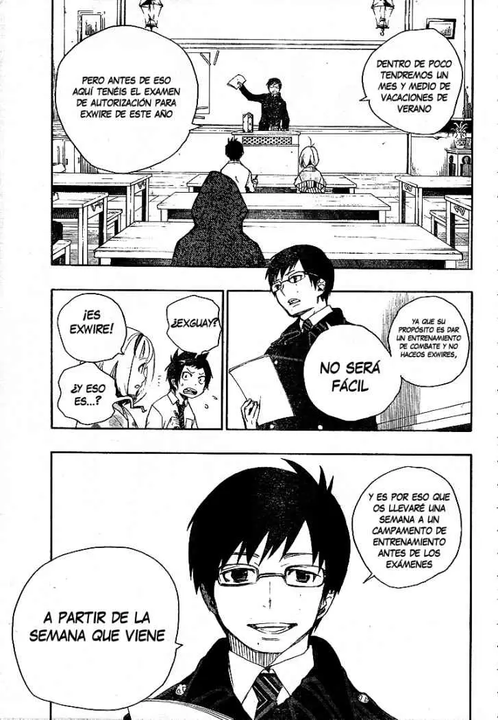 Ao no Exorcist capítulo 5, página 6