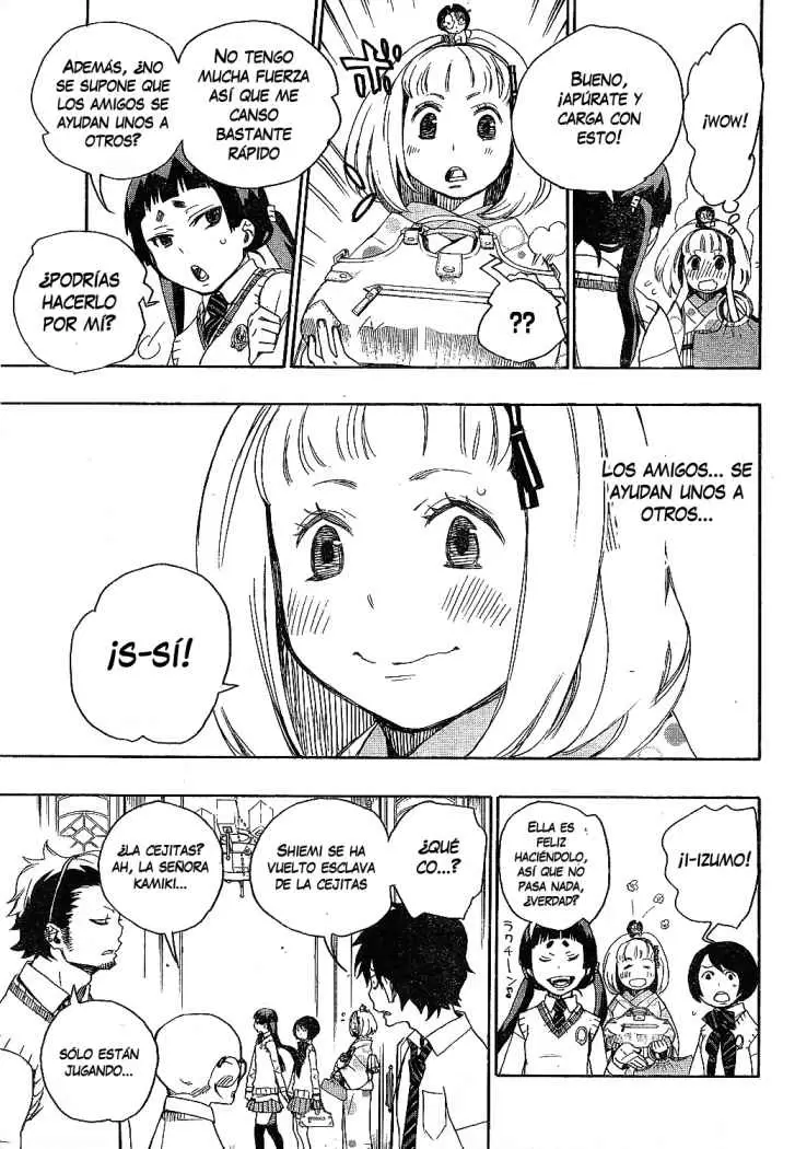 Ao no Exorcist capítulo 5, página 20