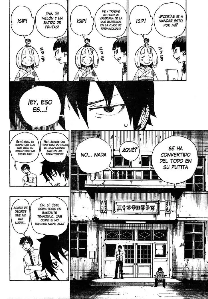 Ao no Exorcist capítulo 5, página 21