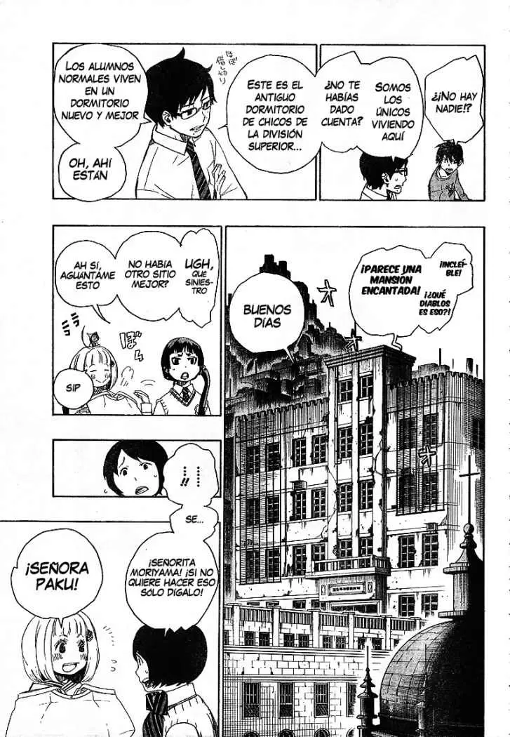 Ao no Exorcist capítulo 5, página 22