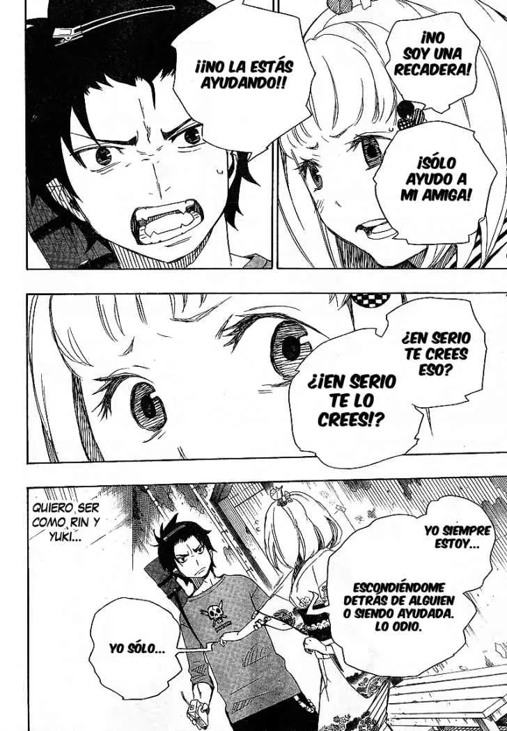 Ao no Exorcist capítulo 5, página 27