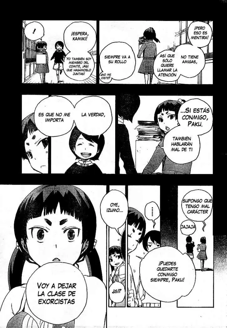 Ao no Exorcist capítulo 5, página 30