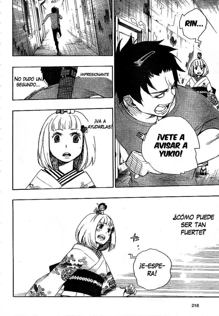 Ao no Exorcist capítulo 5, página 33