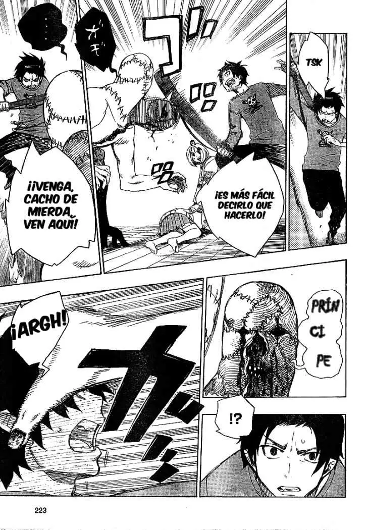 Ao no Exorcist capítulo 5, página 38
