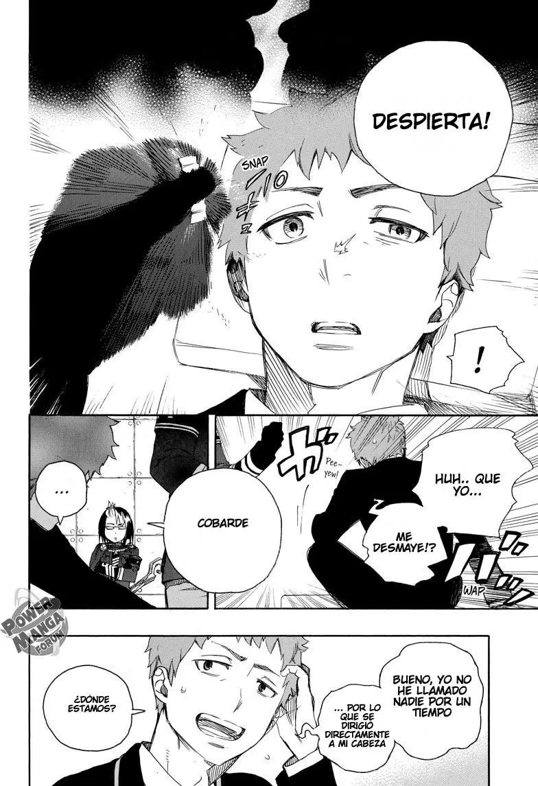 Ao no Exorcist capítulo 50, página 4