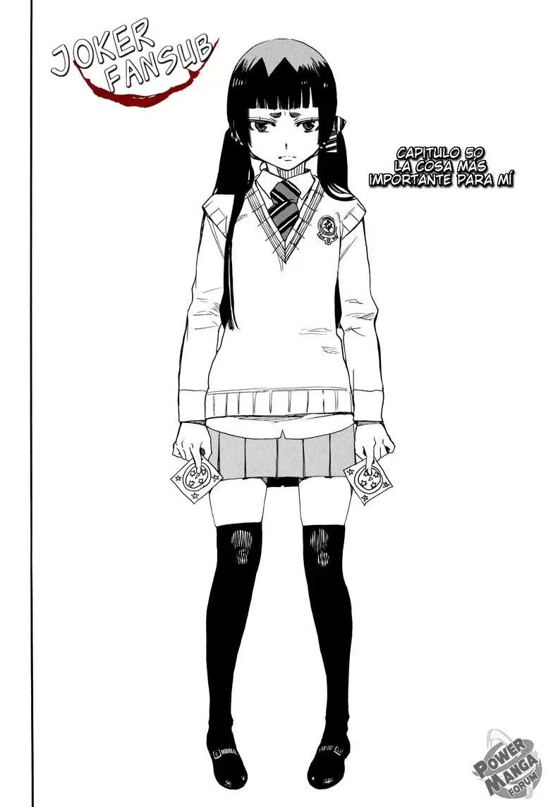Ao no Exorcist capítulo 50, página 6