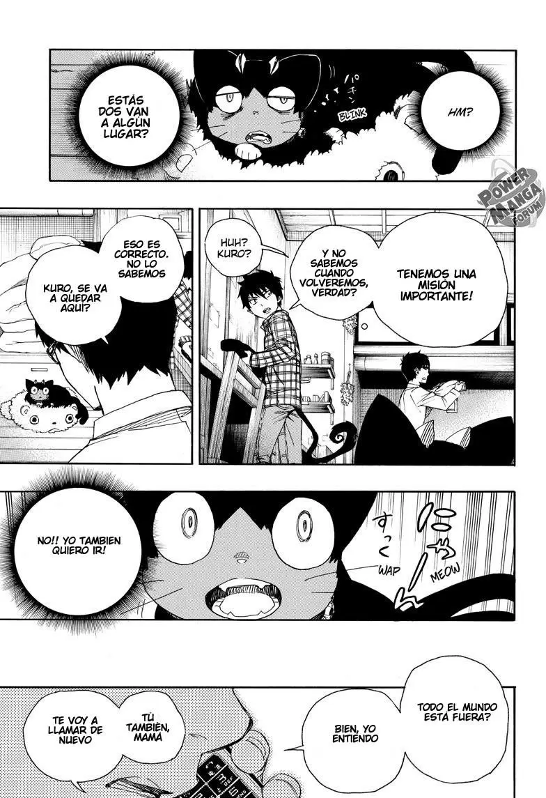 Ao no Exorcist capítulo 50, página 7