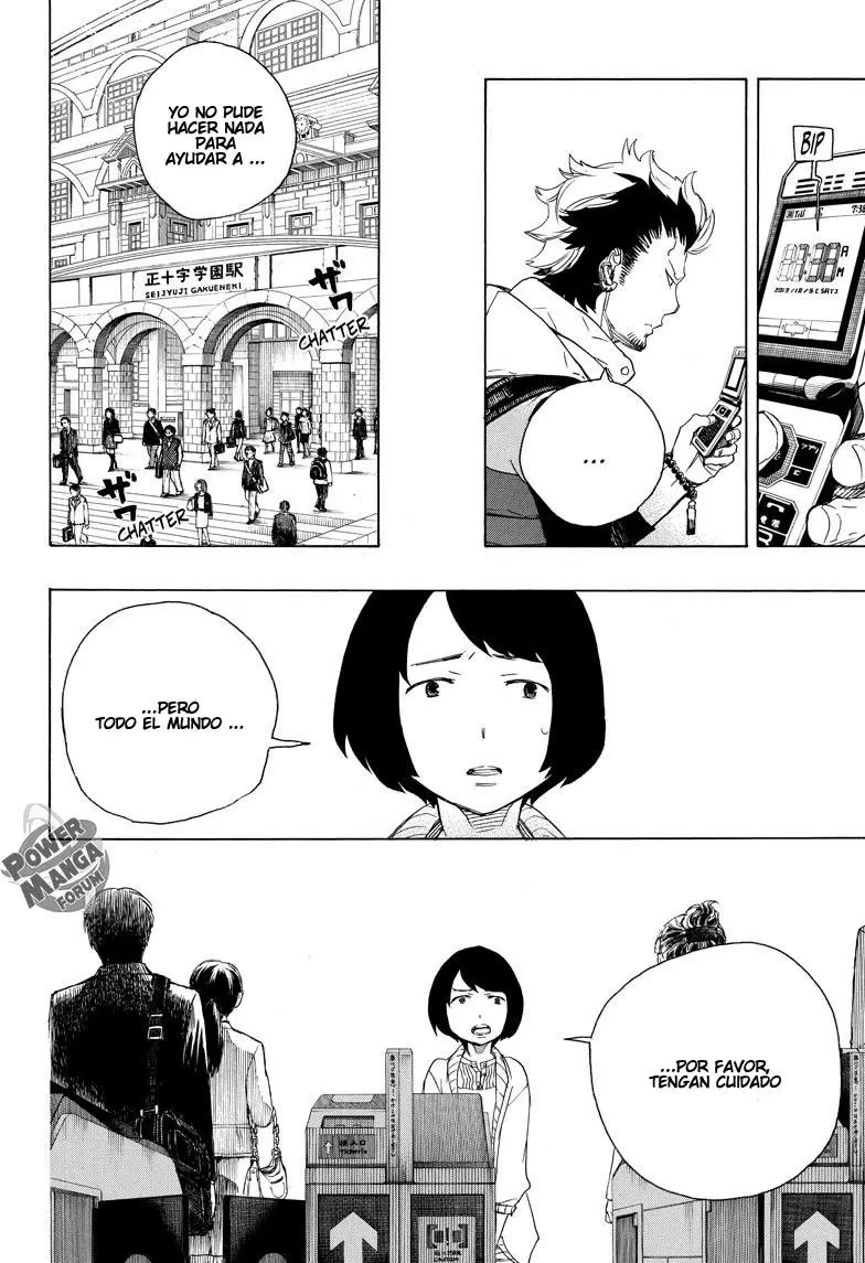 Ao no Exorcist capítulo 50, página 8