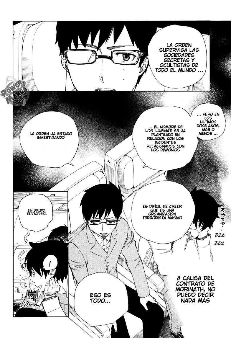 Ao no Exorcist capítulo 50, página 16