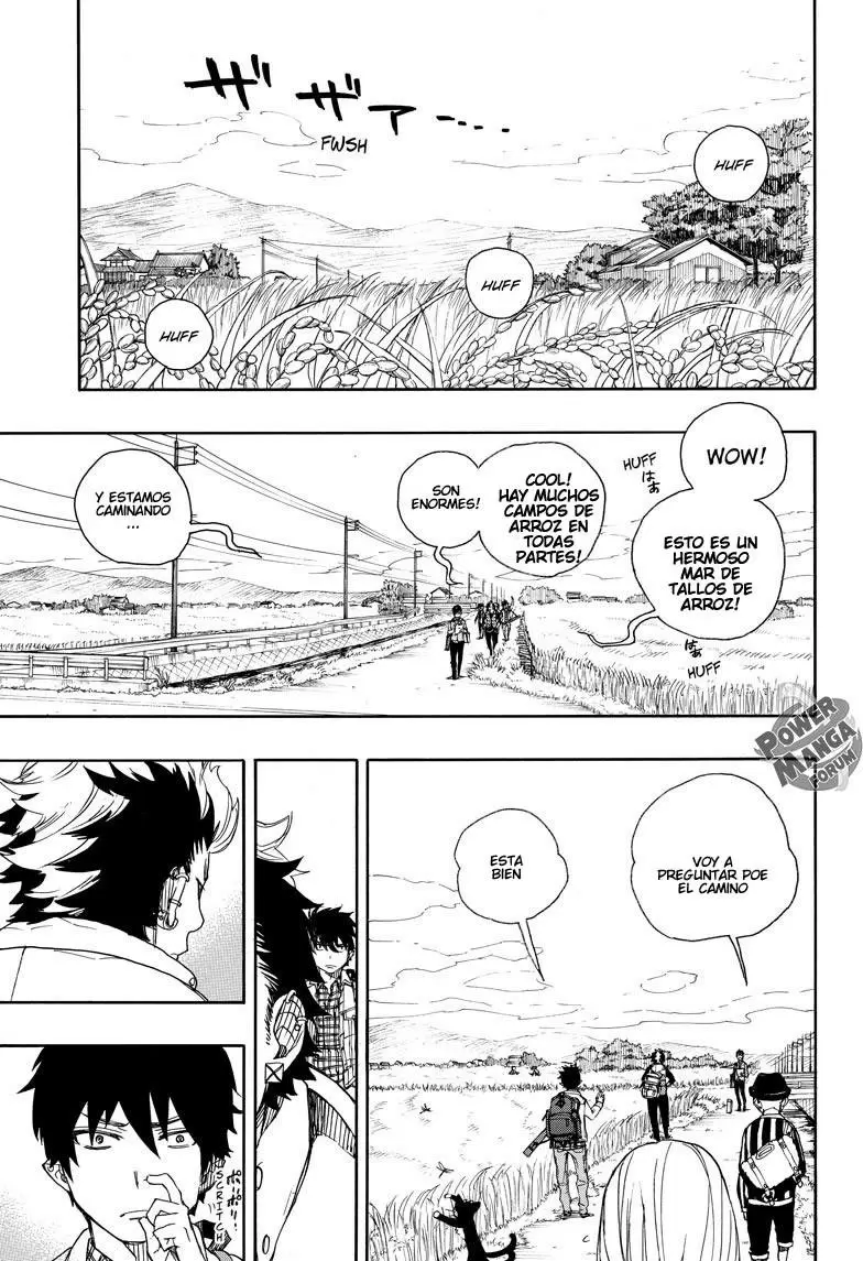 Ao no Exorcist capítulo 50, página 21