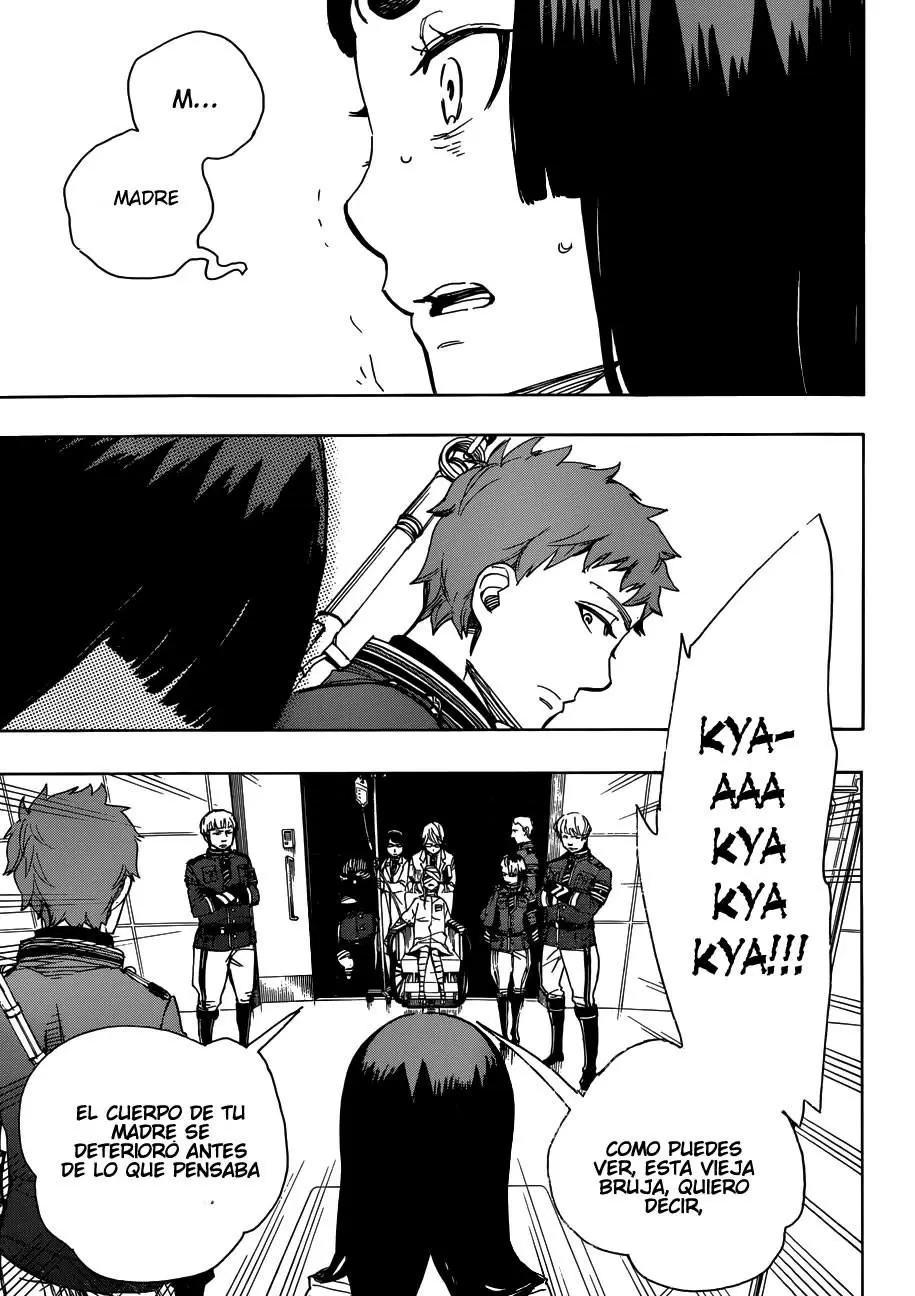 Ao no Exorcist capítulo 51, página 4