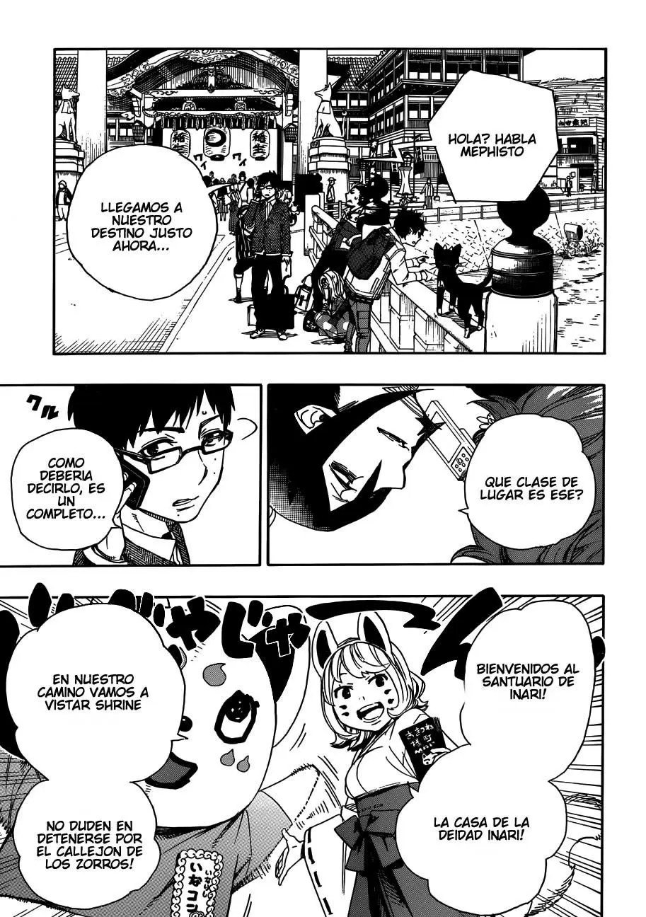Ao no Exorcist capítulo 51, página 14