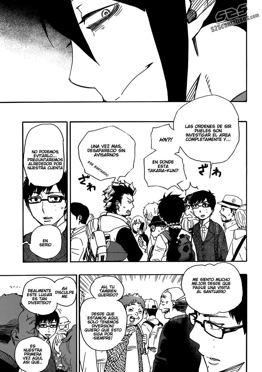 Ao no Exorcist capítulo 51, página 17