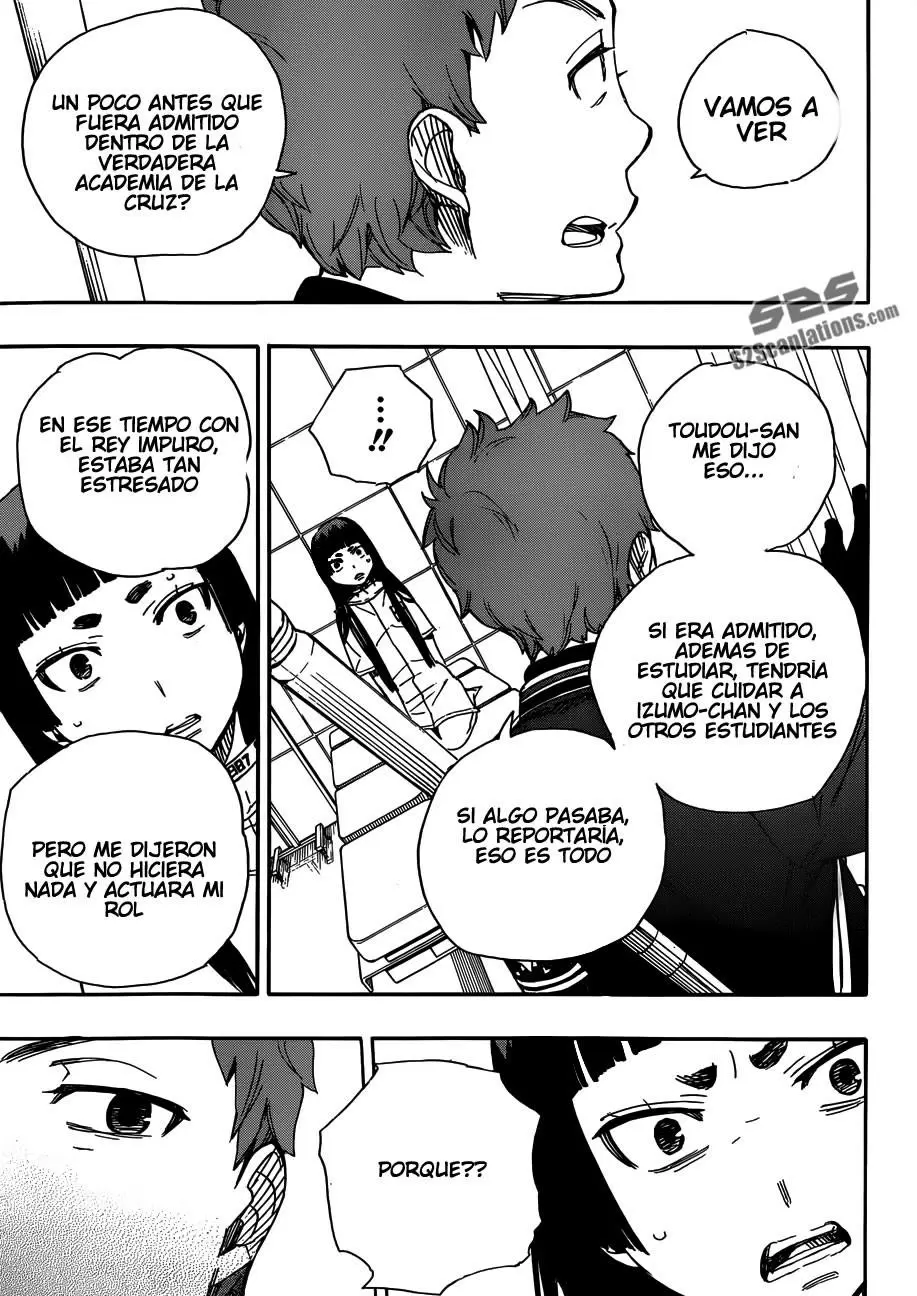 Ao no Exorcist capítulo 51, página 27