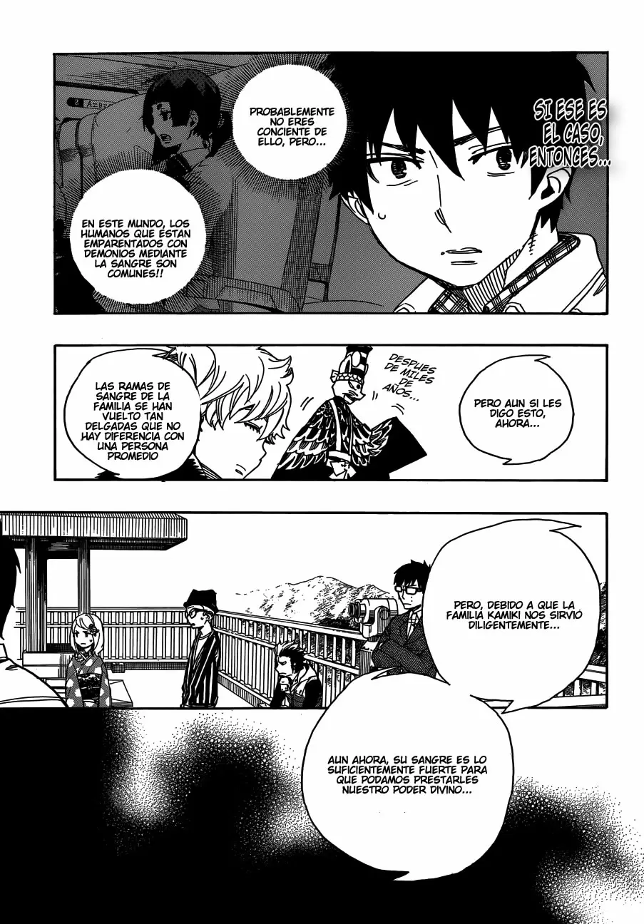 Ao no Exorcist capítulo 52, página 5