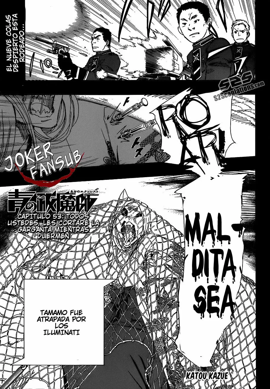 Ao no Exorcist capítulo 53, página 3