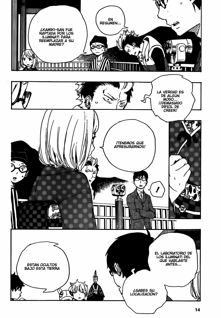 Ao no Exorcist capítulo 53, página 8