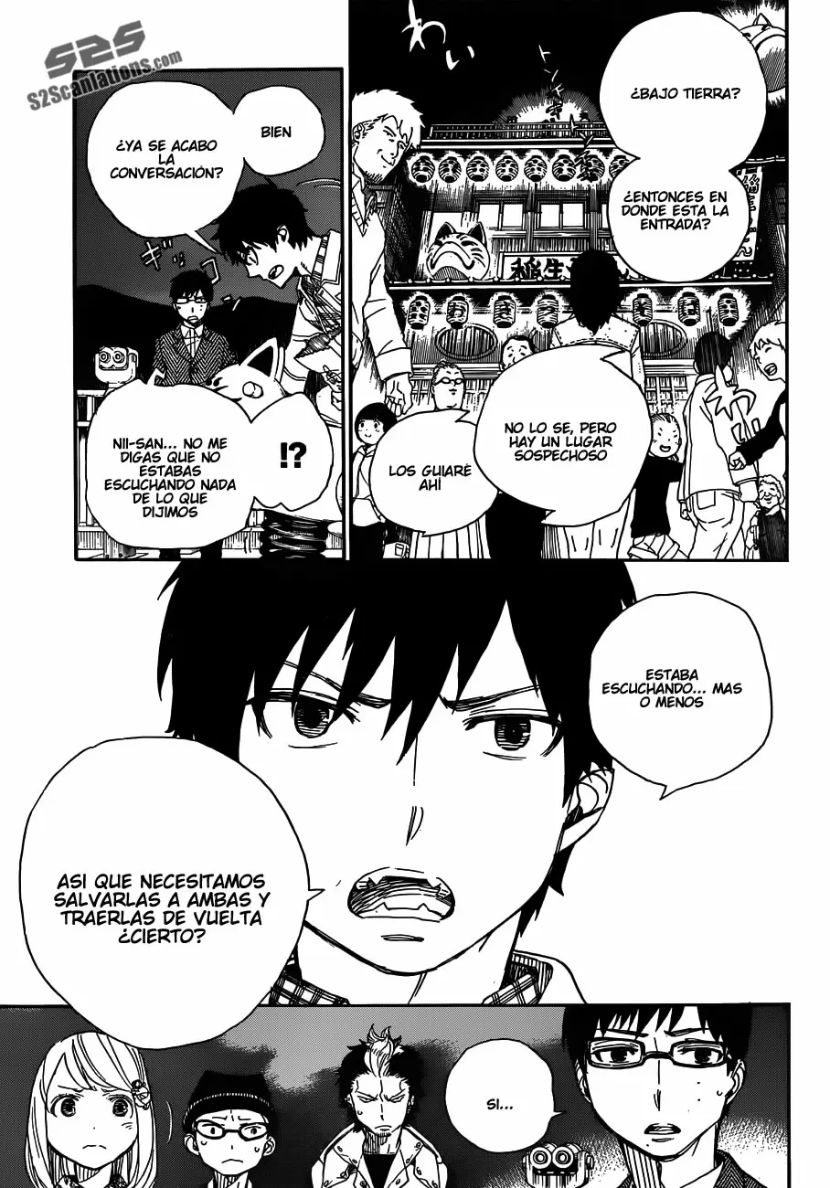 Ao no Exorcist capítulo 53, página 9