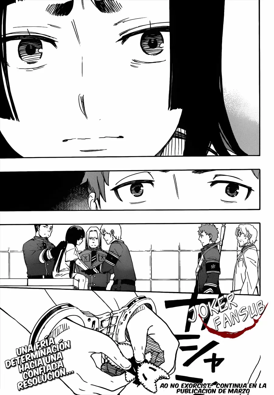 Ao no Exorcist capítulo 53, página 32