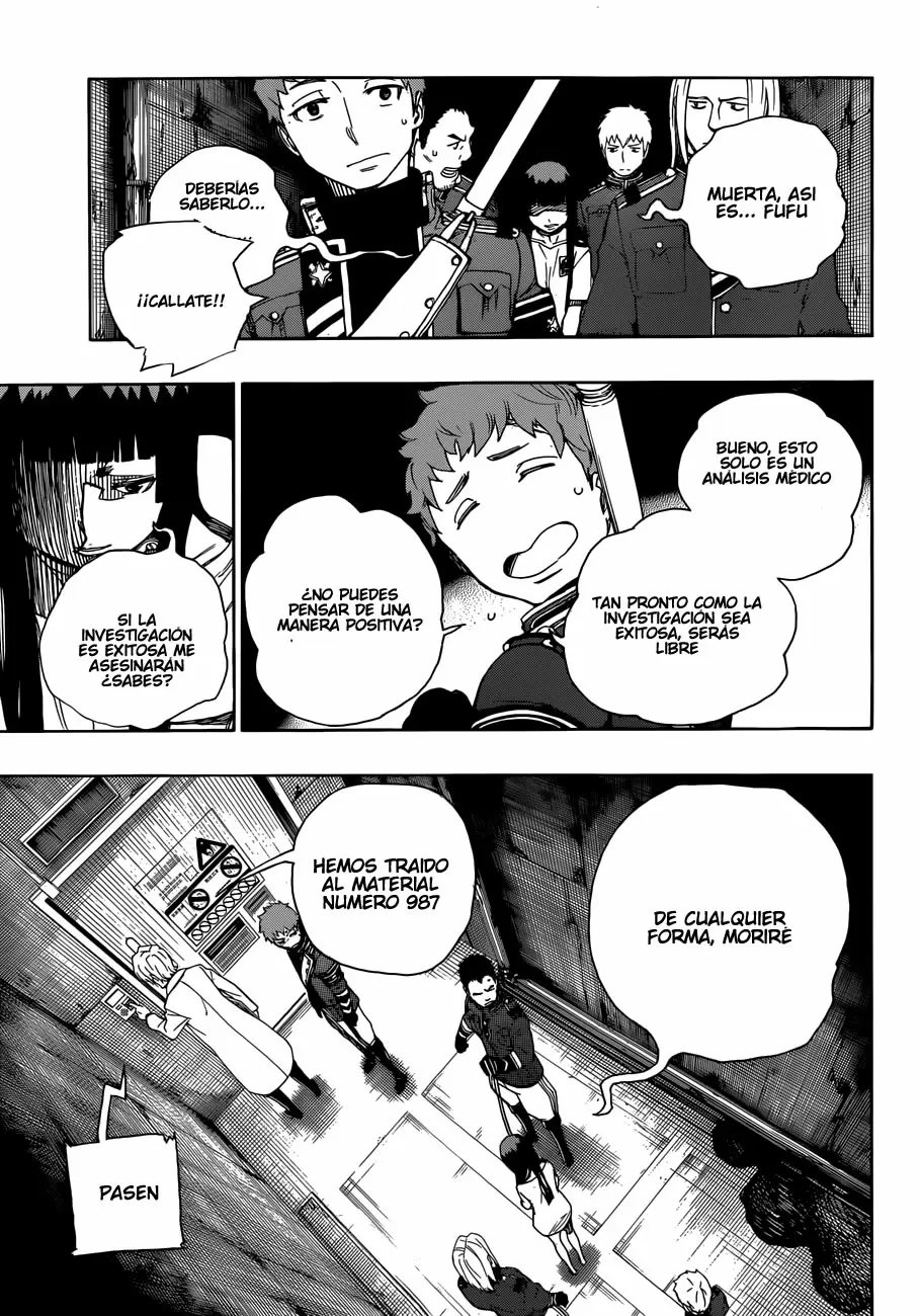 Ao no Exorcist capítulo 54, página 7
