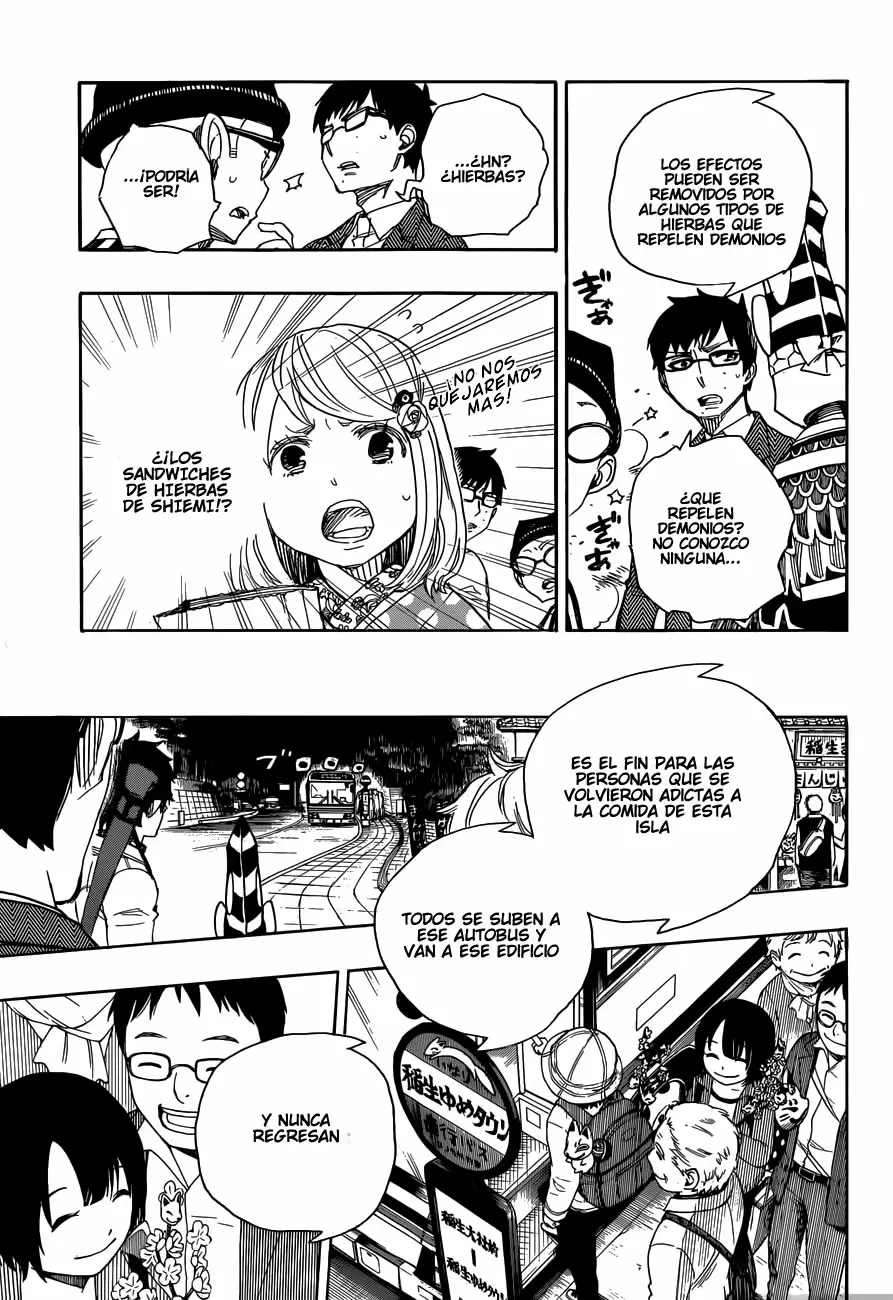 Ao no Exorcist capítulo 54, página 17