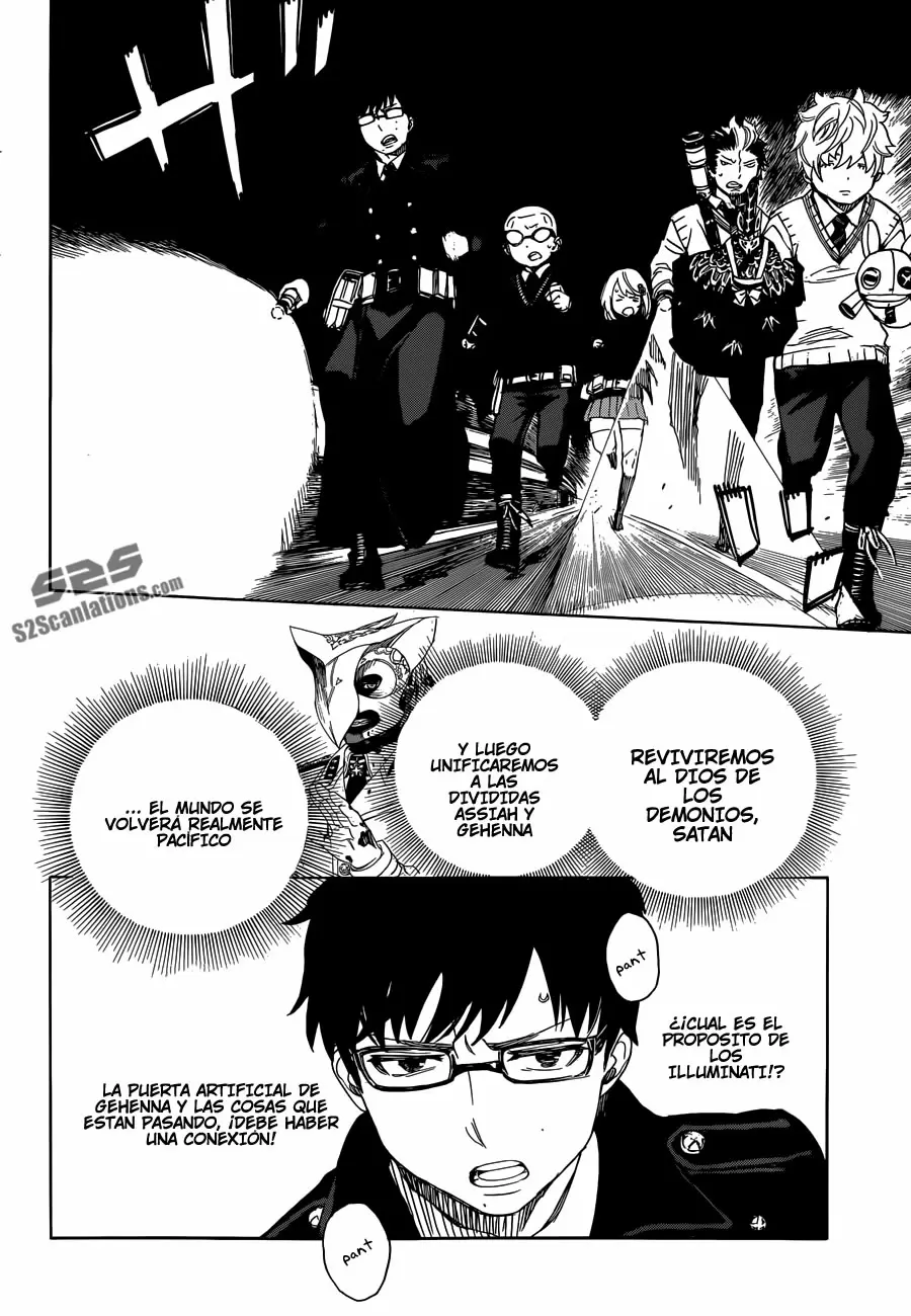 Ao no Exorcist capítulo 54, página 20