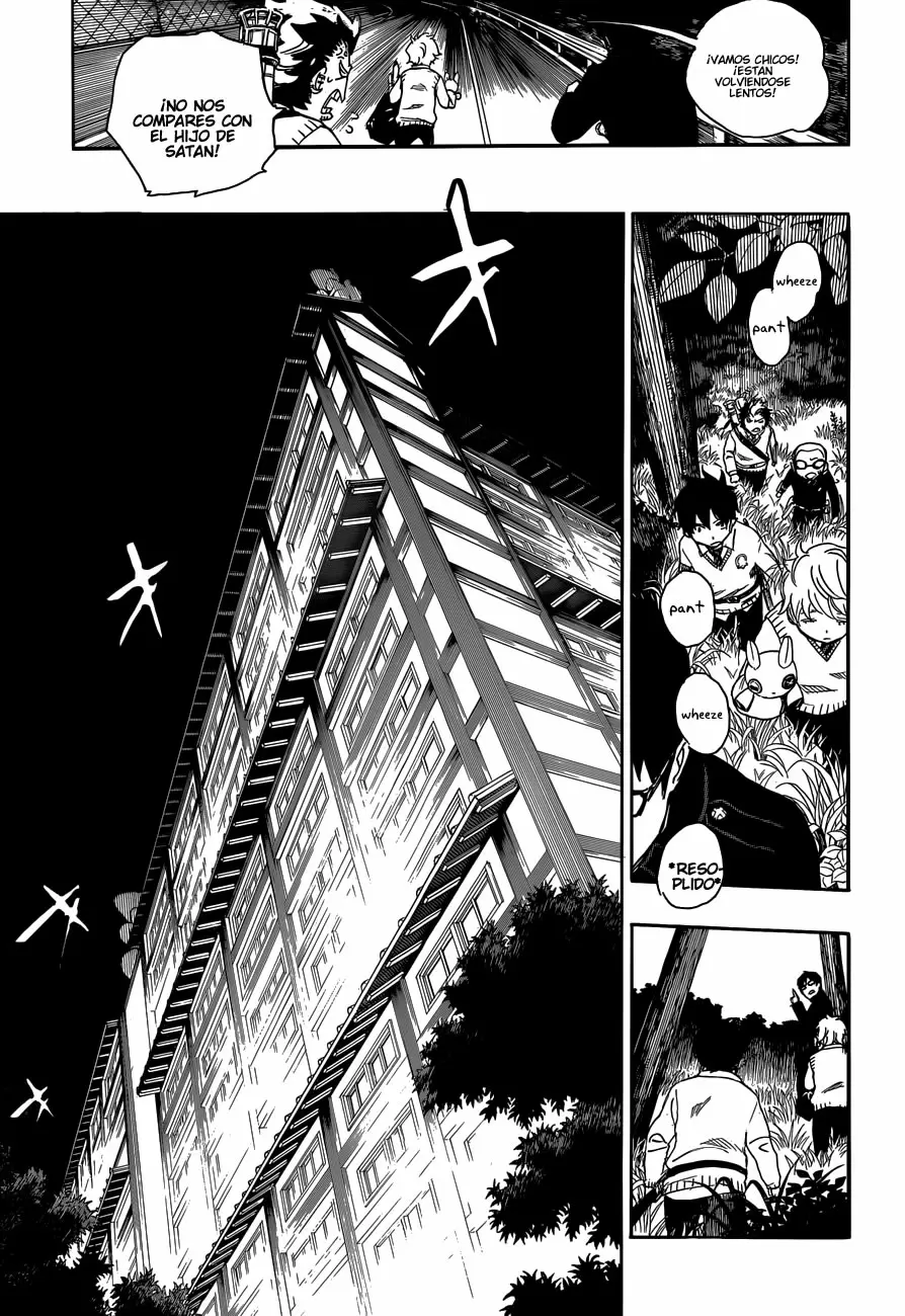 Ao no Exorcist capítulo 54, página 21