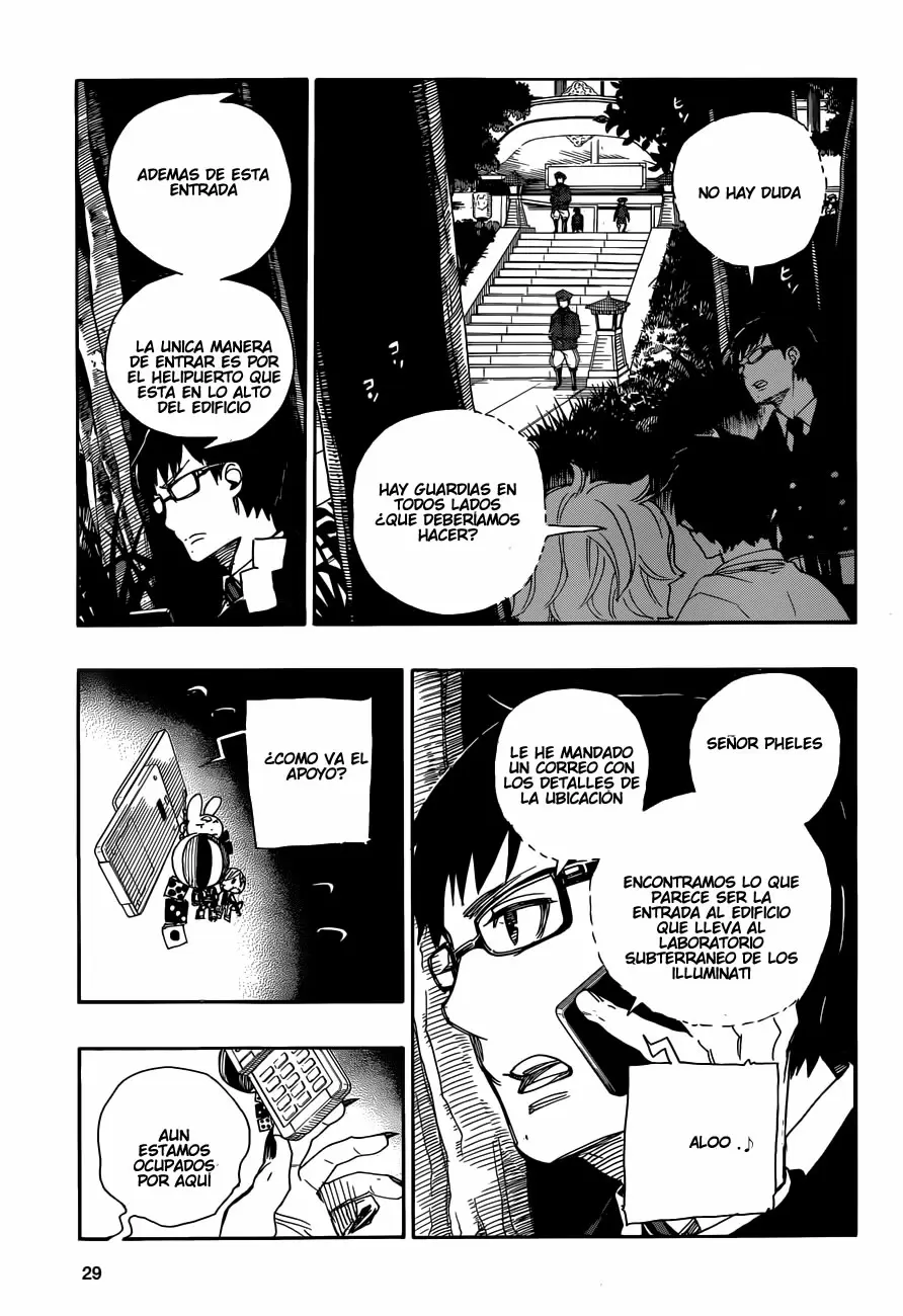 Ao no Exorcist capítulo 54, página 23