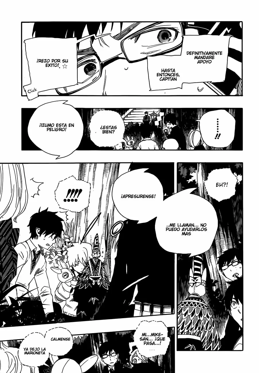 Ao no Exorcist capítulo 54, página 25