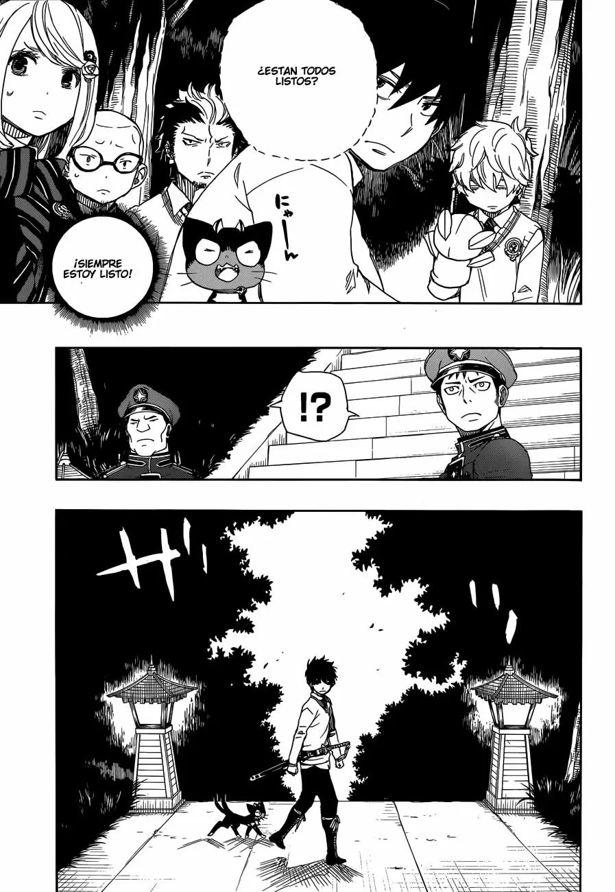Ao no Exorcist capítulo 54, página 27