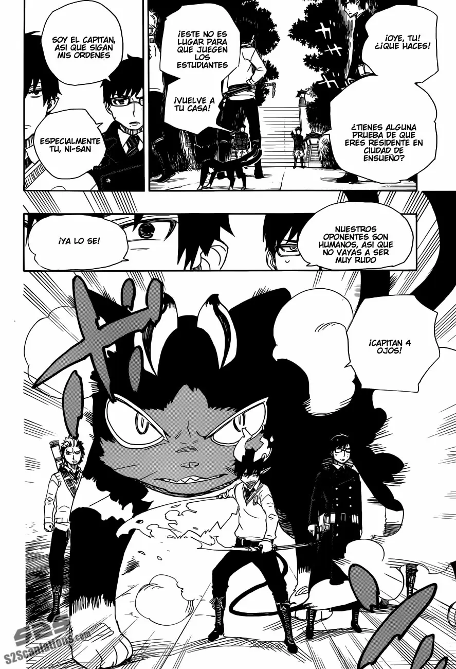 Ao no Exorcist capítulo 54, página 28