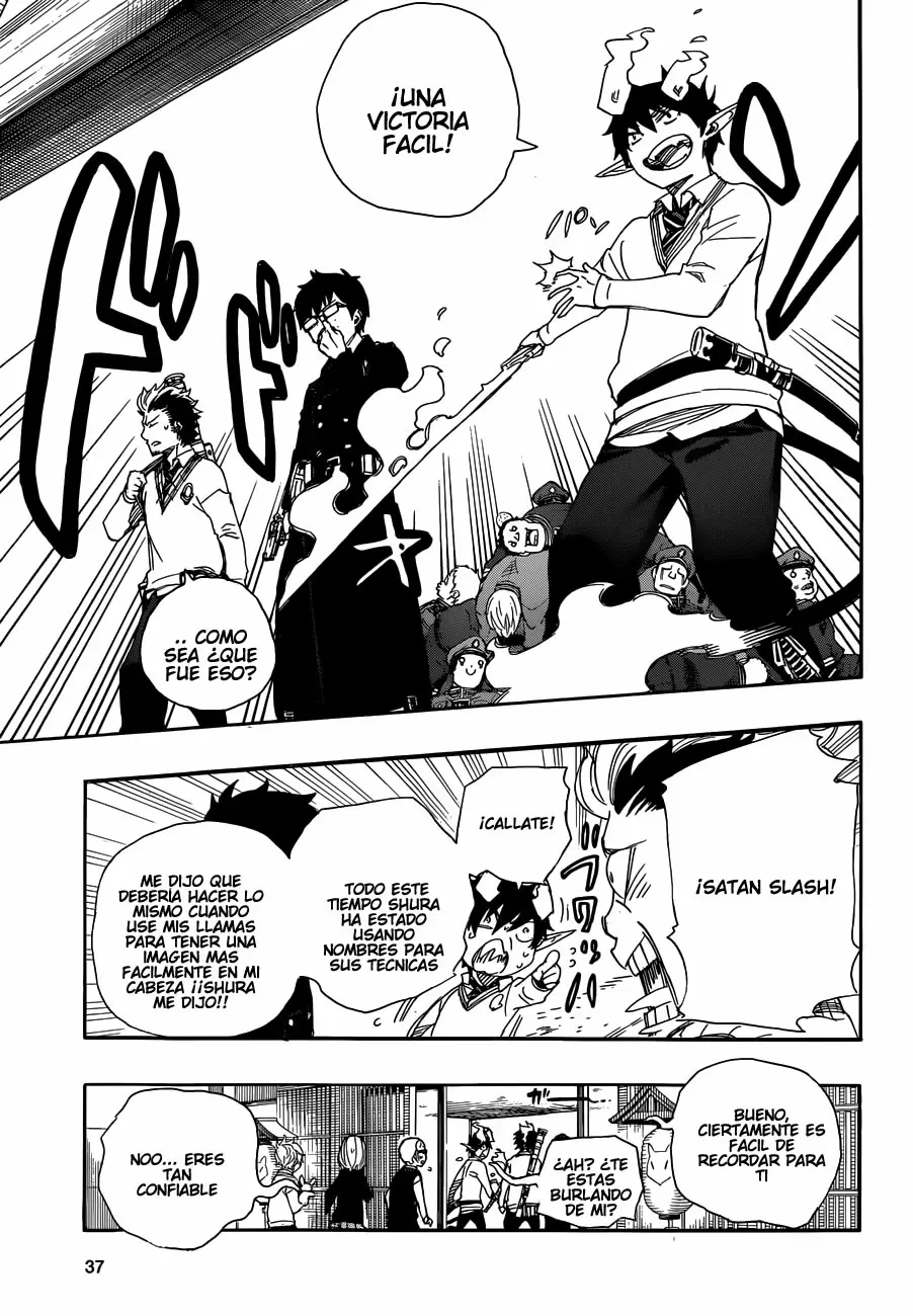 Ao no Exorcist capítulo 54, página 31