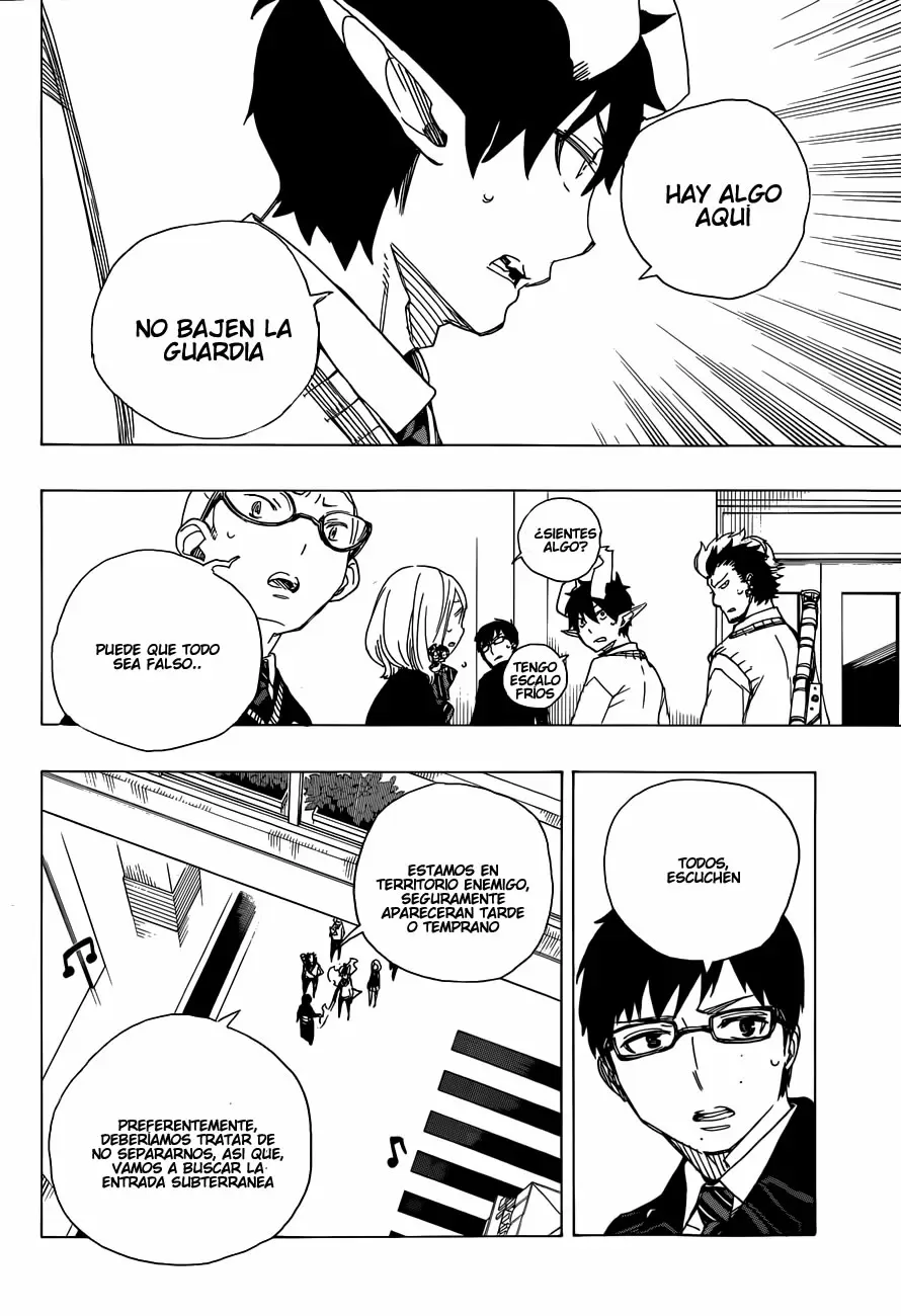 Ao no Exorcist capítulo 54, página 33