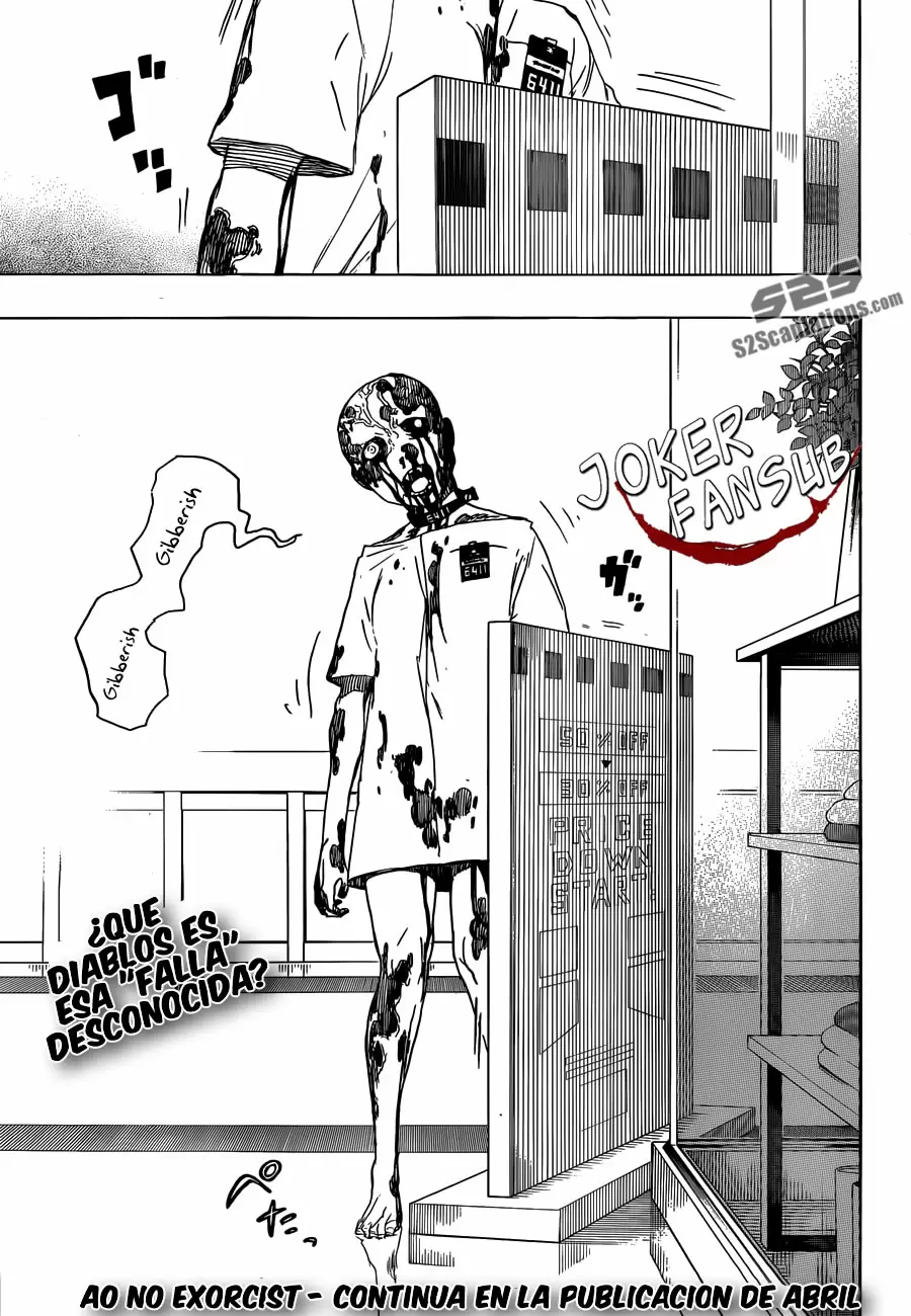 Ao no Exorcist capítulo 54, página 38