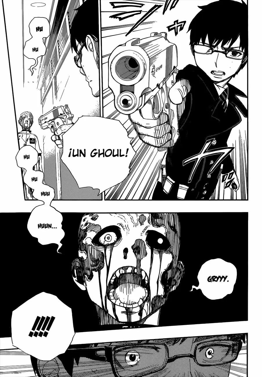Ao no Exorcist capítulo 55, página 5
