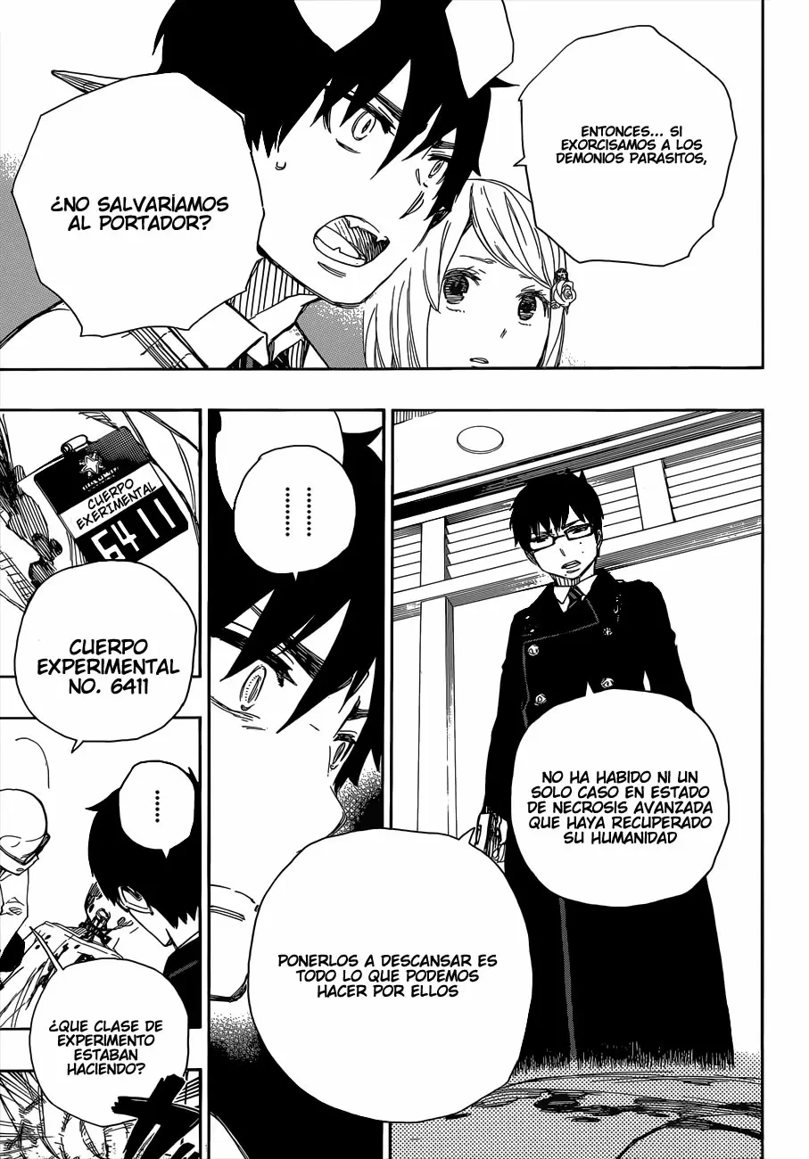 Ao no Exorcist capítulo 55, página 9