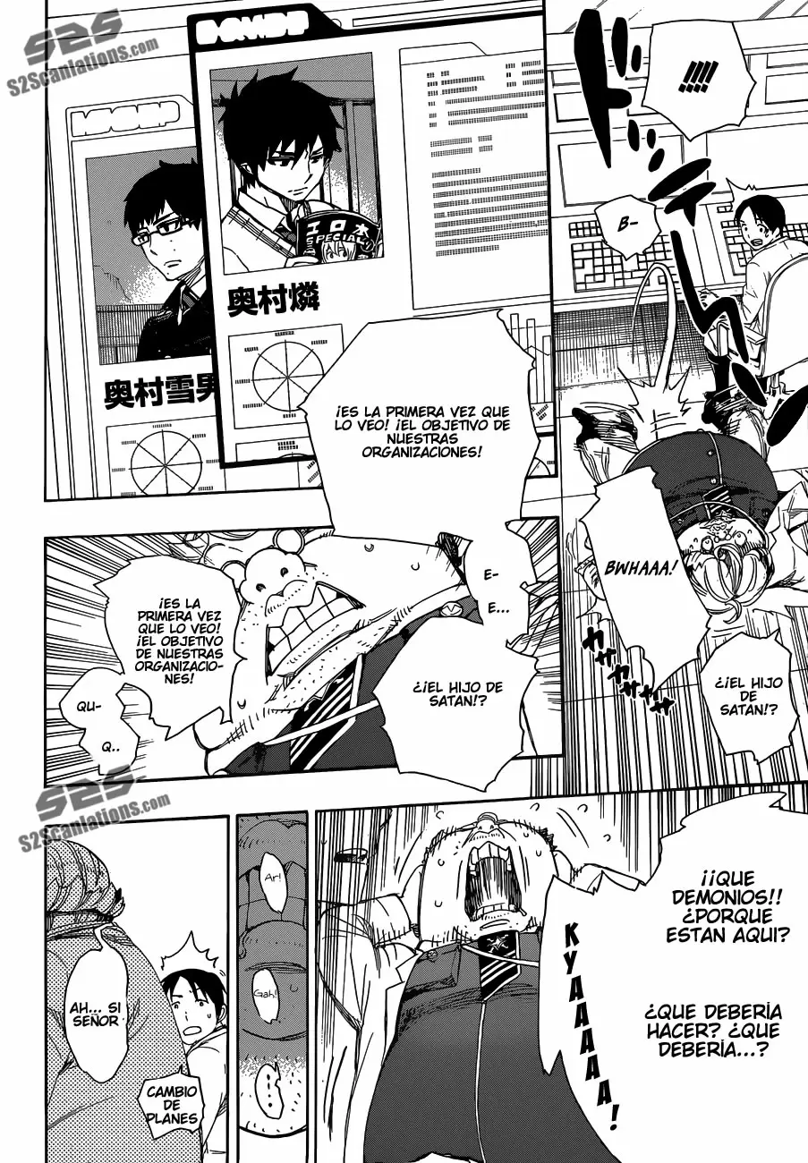 Ao no Exorcist capítulo 55, página 16